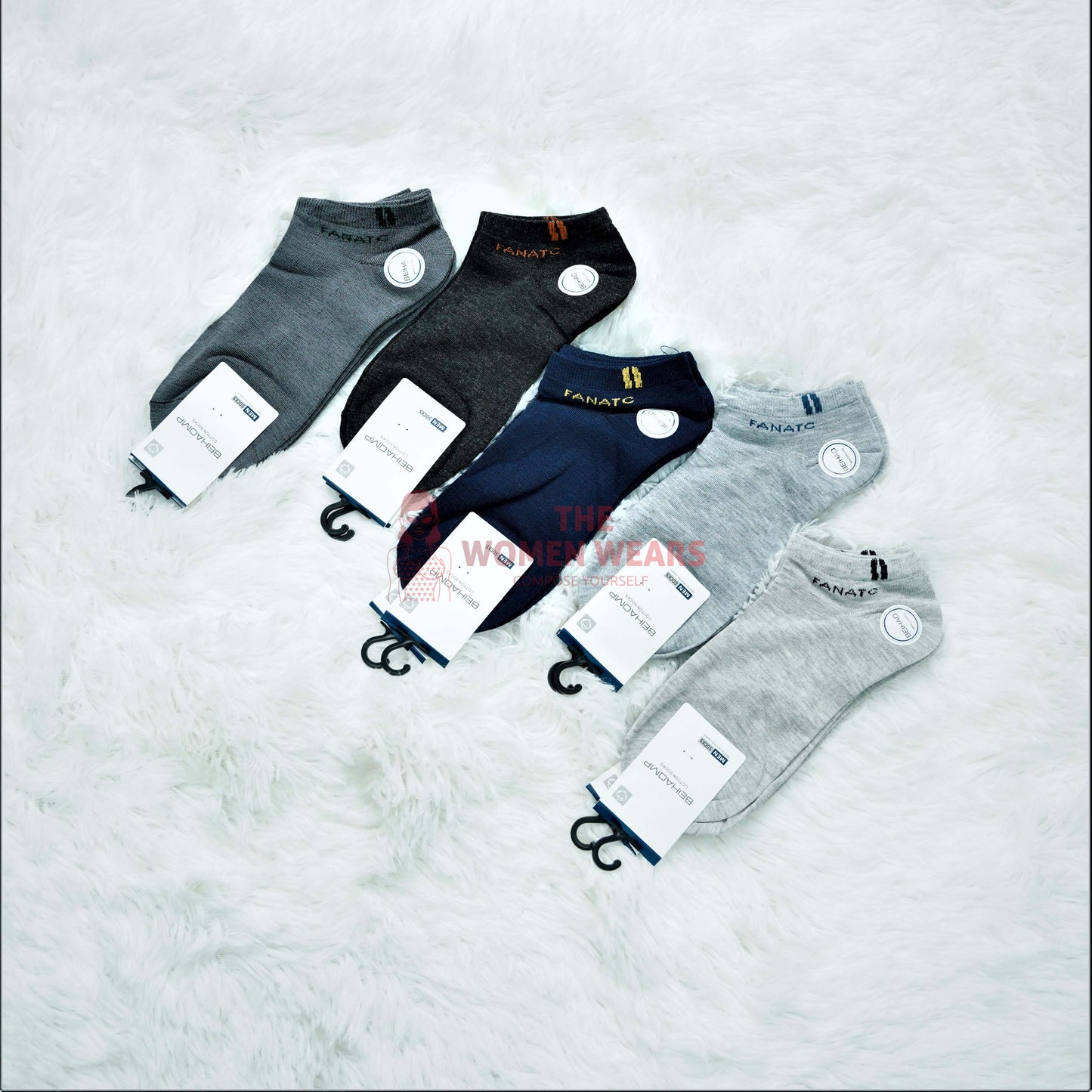 Men's Soft Plan Color Anklet (463)