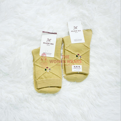 Colourful Floral Socks Pack 458 product view 1