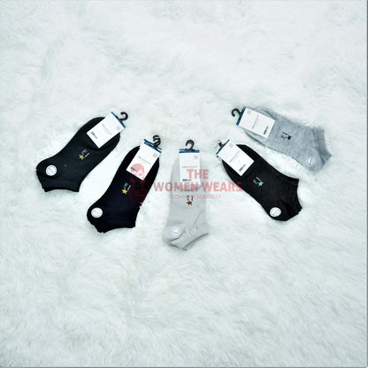 Mens Cotton Anklet Socks Pack 461 product view 3