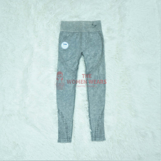 BeachBody Girls Comfortable Sport Grey Tights (TT-011)