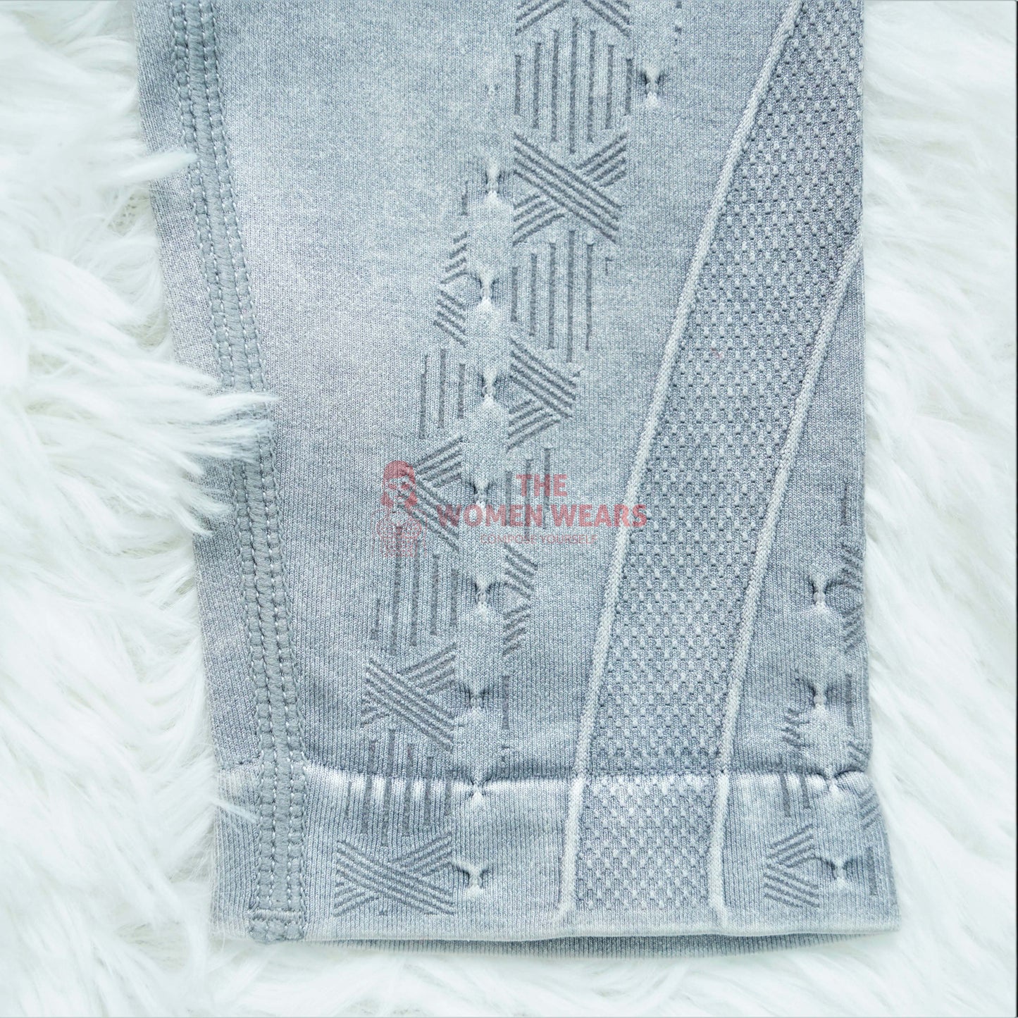 BeachBody Girls Comfortable Sport Grey Tights (TT-011)