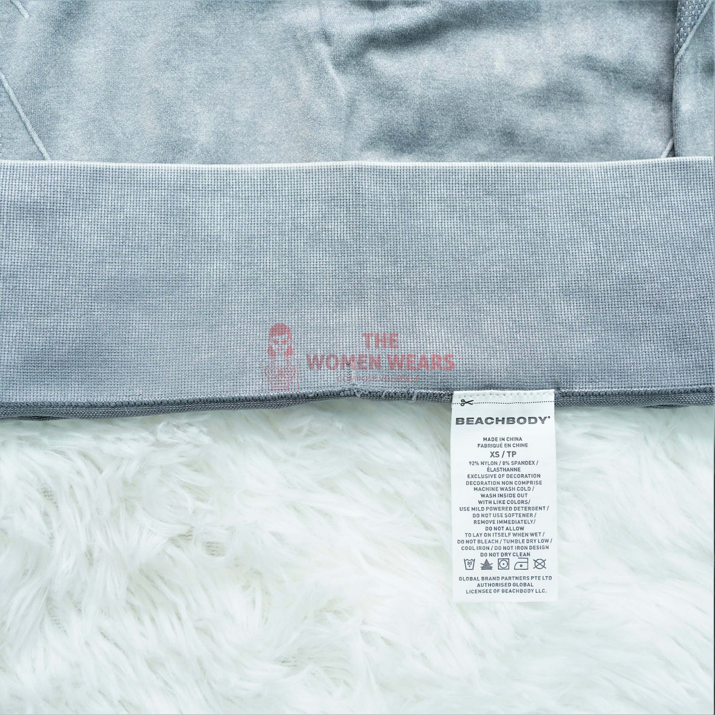BeachBody Girls Comfortable Sport Grey Tights (TT-011)