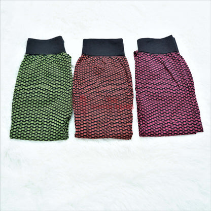 Brick Pattern Stretch Tights TT015 product view 2