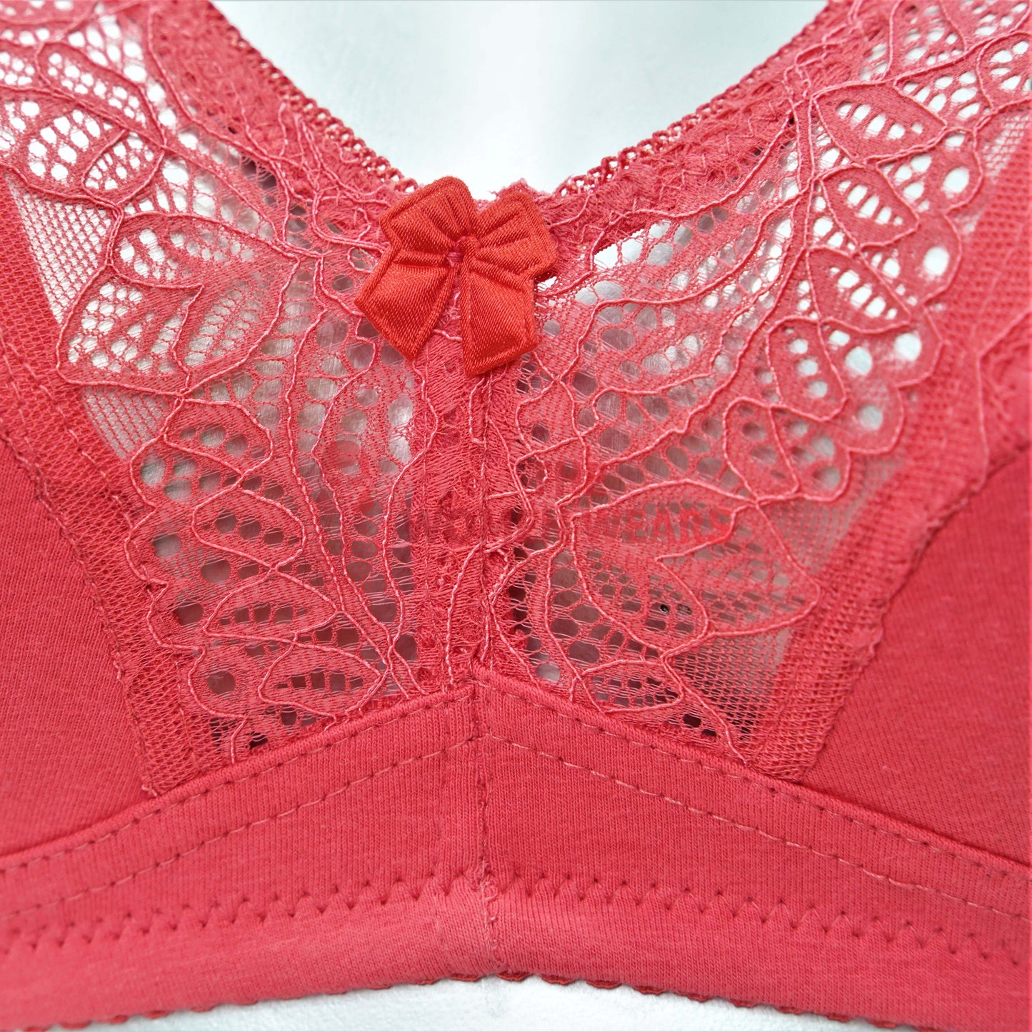 Beautiful Lace Non Padded Cotton Bra (2040C)