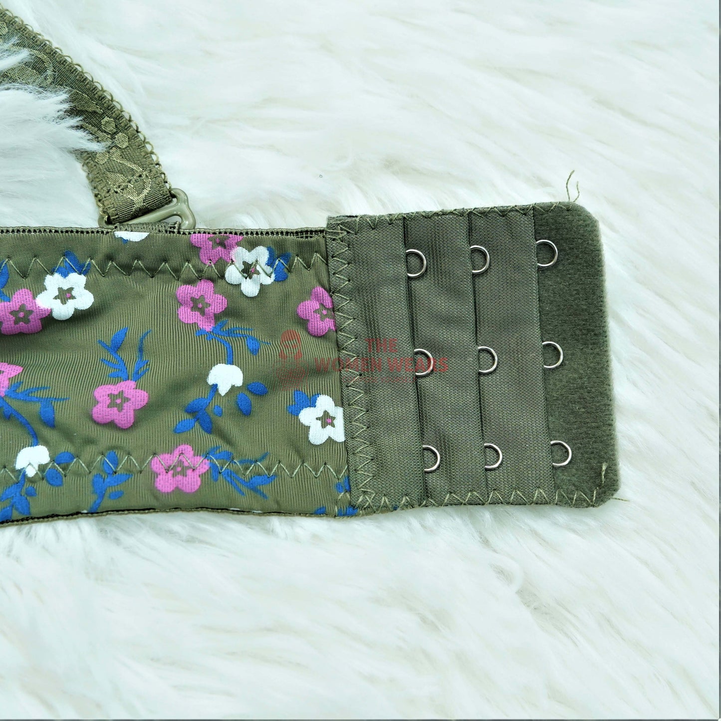 Women's Floral Nylon Pushup Padded Bra (16150) (Copy)