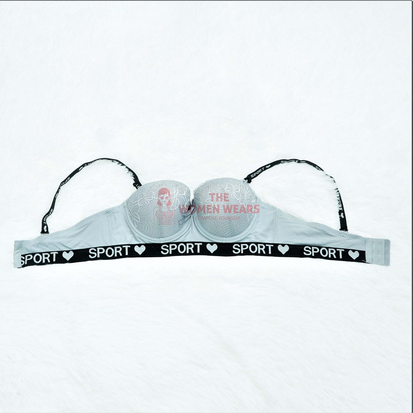Women's Net Padded Sports Bra (3536)