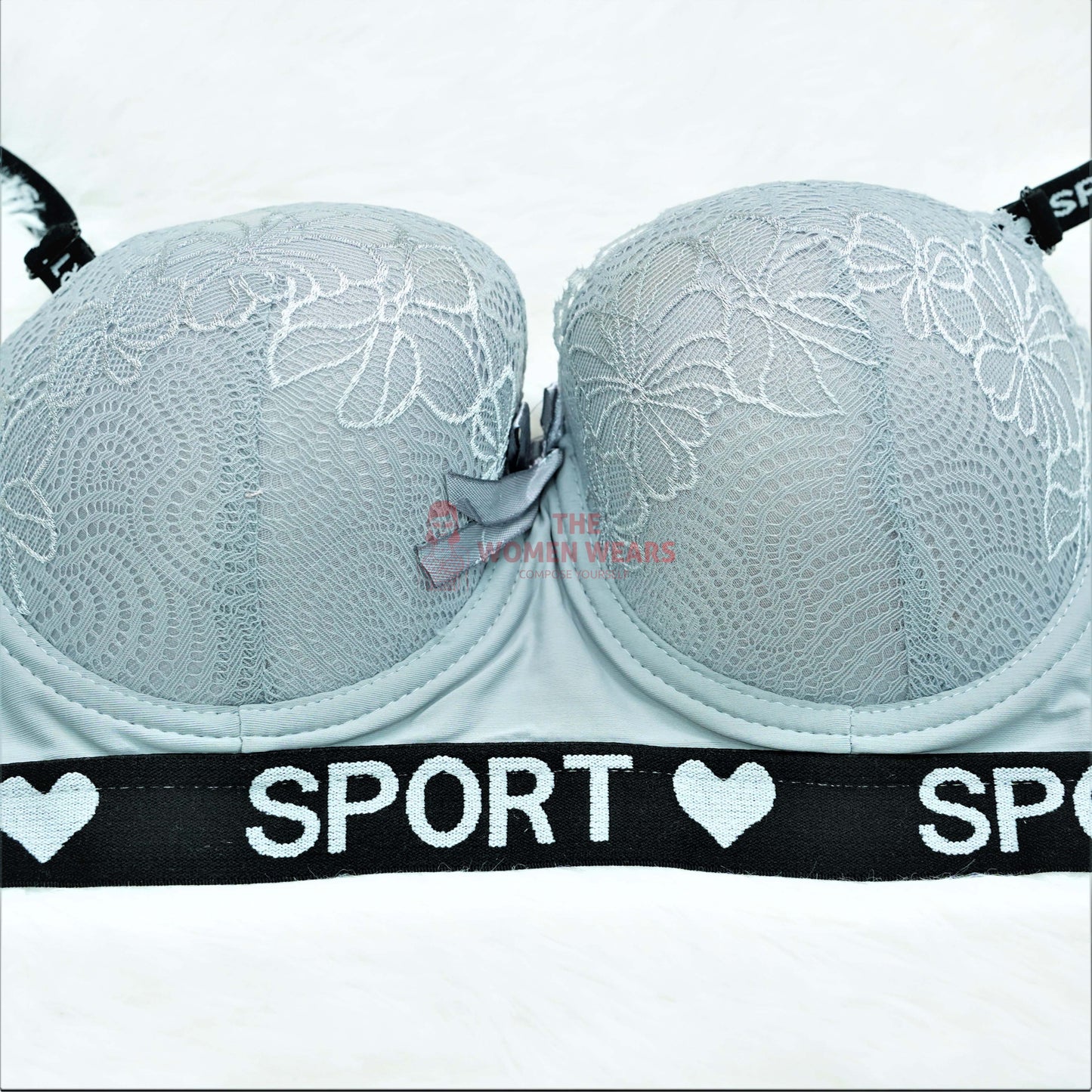 Women's Net Padded Sports Bra (3536)