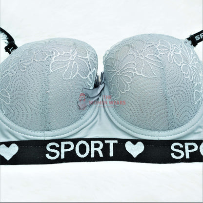 Women's Net Padded Sports Bra (3536)