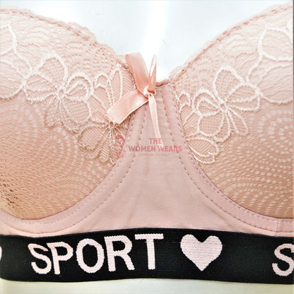 Women's Net Padded Sports Bra (3536)
