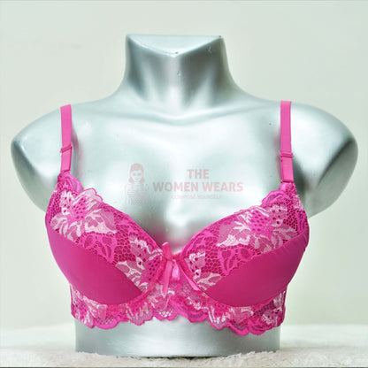 Floral Lace Underwire Bra Set 014 view 1