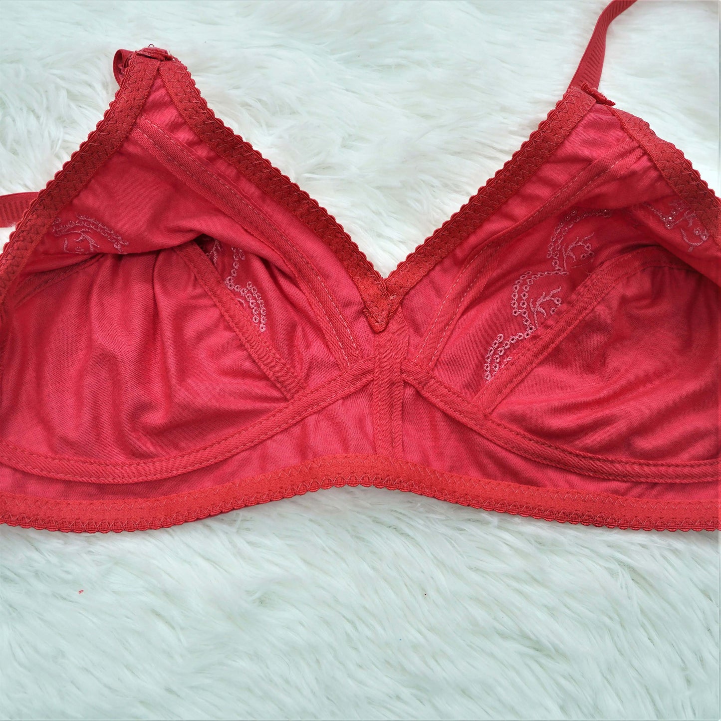 Women's Galaxy Soft Cotton Non Padded Bra (013)