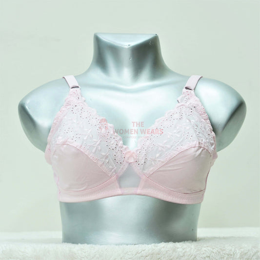 Women's Embroidery Cotton Bra SPW(3468)