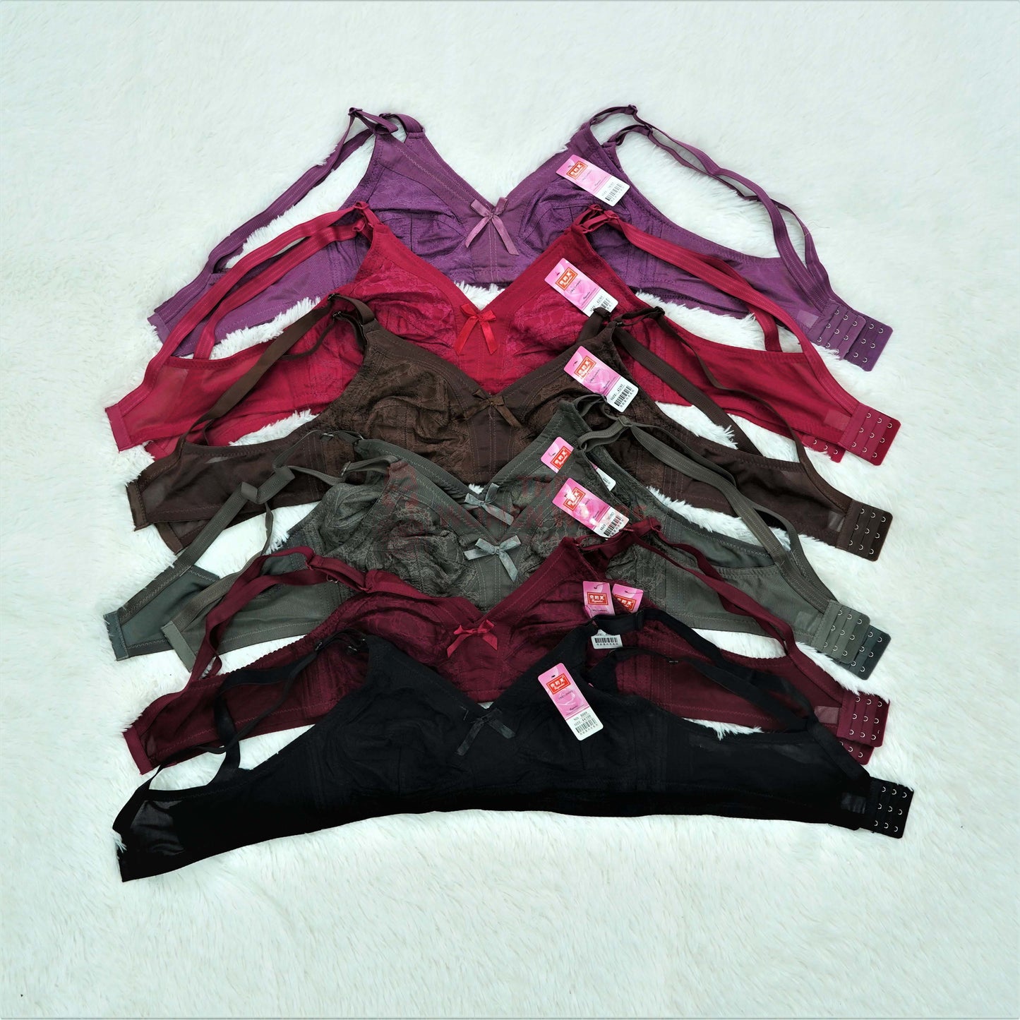 Beautiful Embroidery Non Padded Bra For Women (Aeyunlai-777)