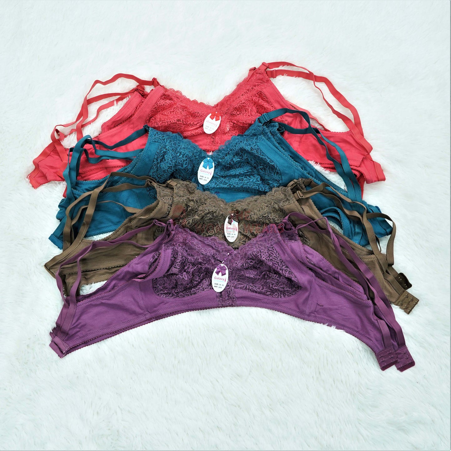 Galaxy Breathable Non Padded Net Bra (2055)