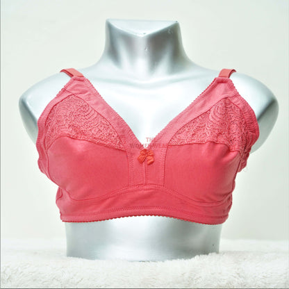 Women's Galaxy Half Lace Non padded Bra (E 5004)