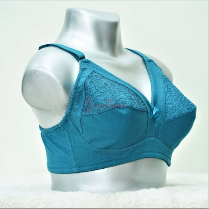 Women's Galaxy Half Lace Non padded Bra (E 5004)