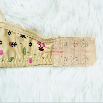 Floral Print Wire Free Bra S212 product view 3