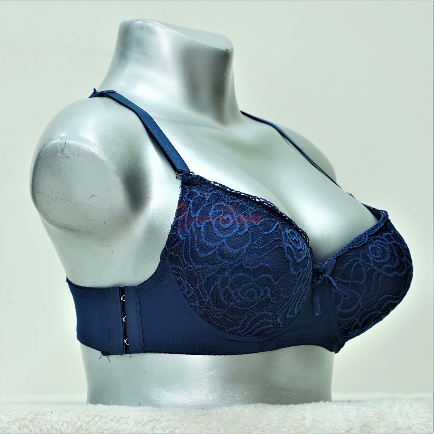 Women's Rose X Floral Padded Push UP Bra Set (15846)