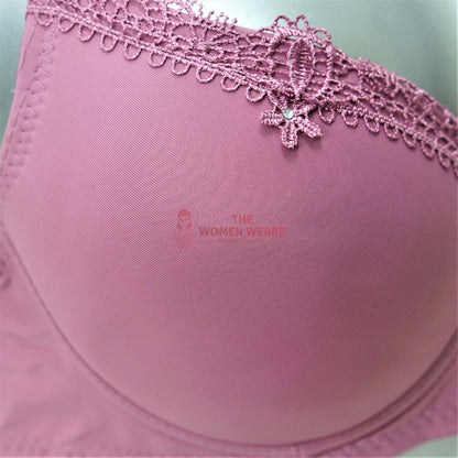 Women's Comfortable Lace Padded Bra Set (B003)