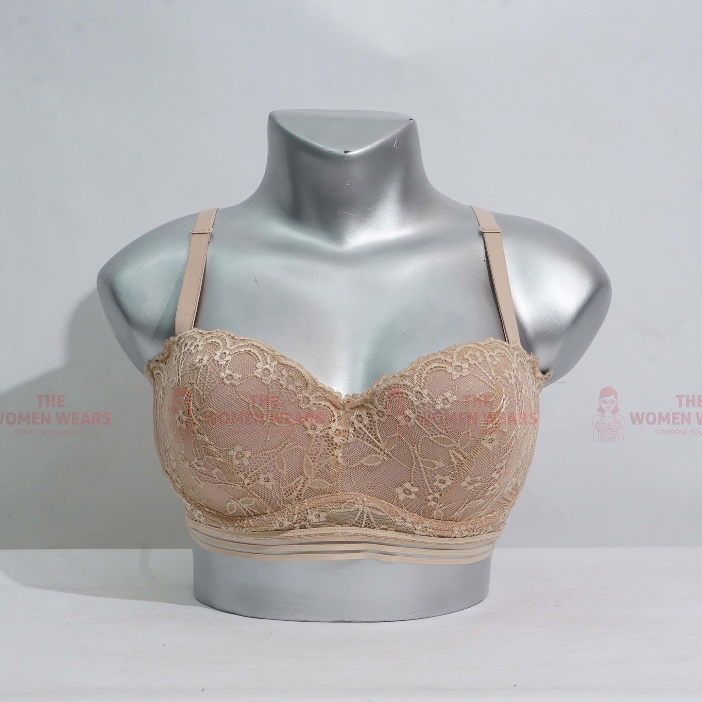 Printed Underwire Padded Bra - (8723)