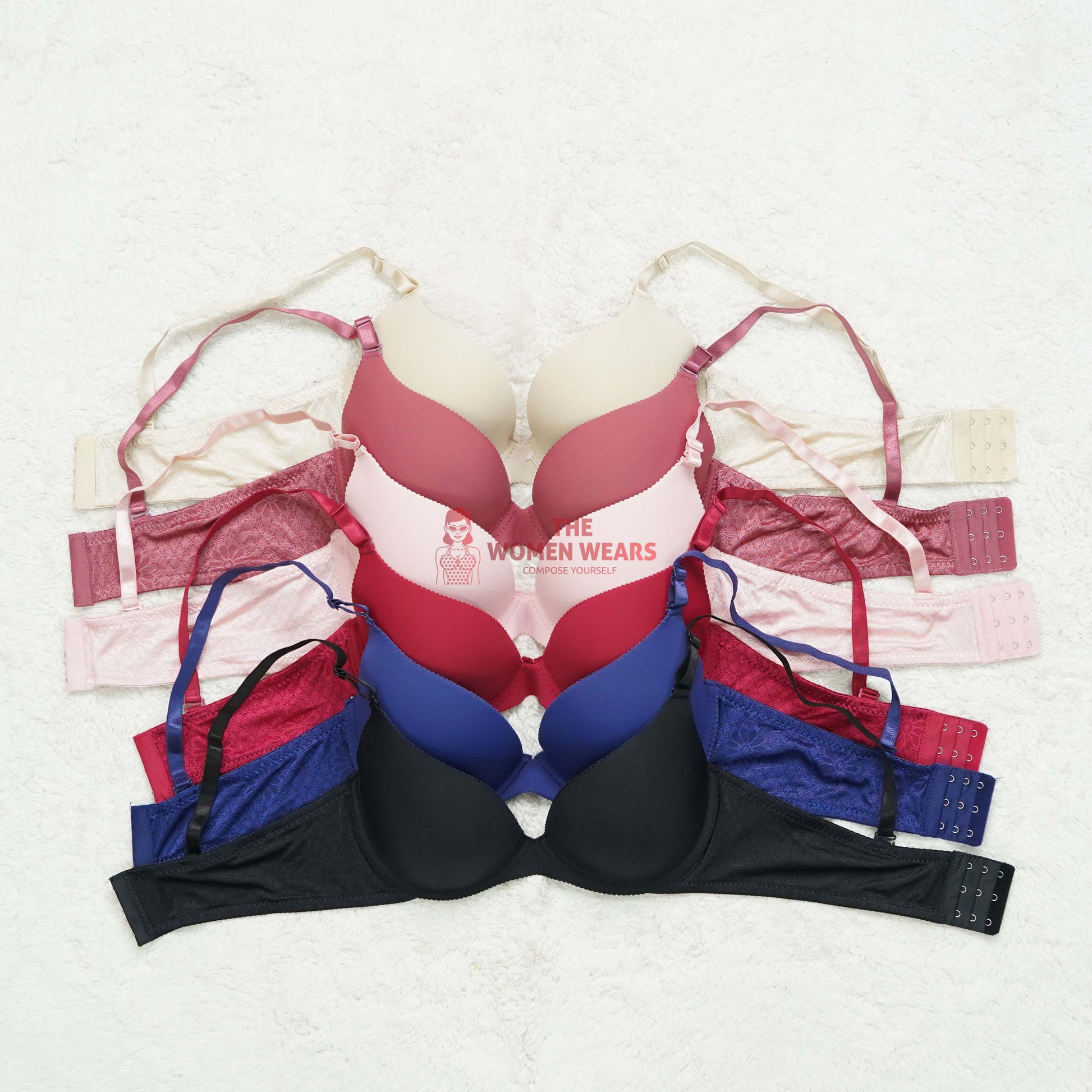Soft Padded Underwire Bra 1002 view 5