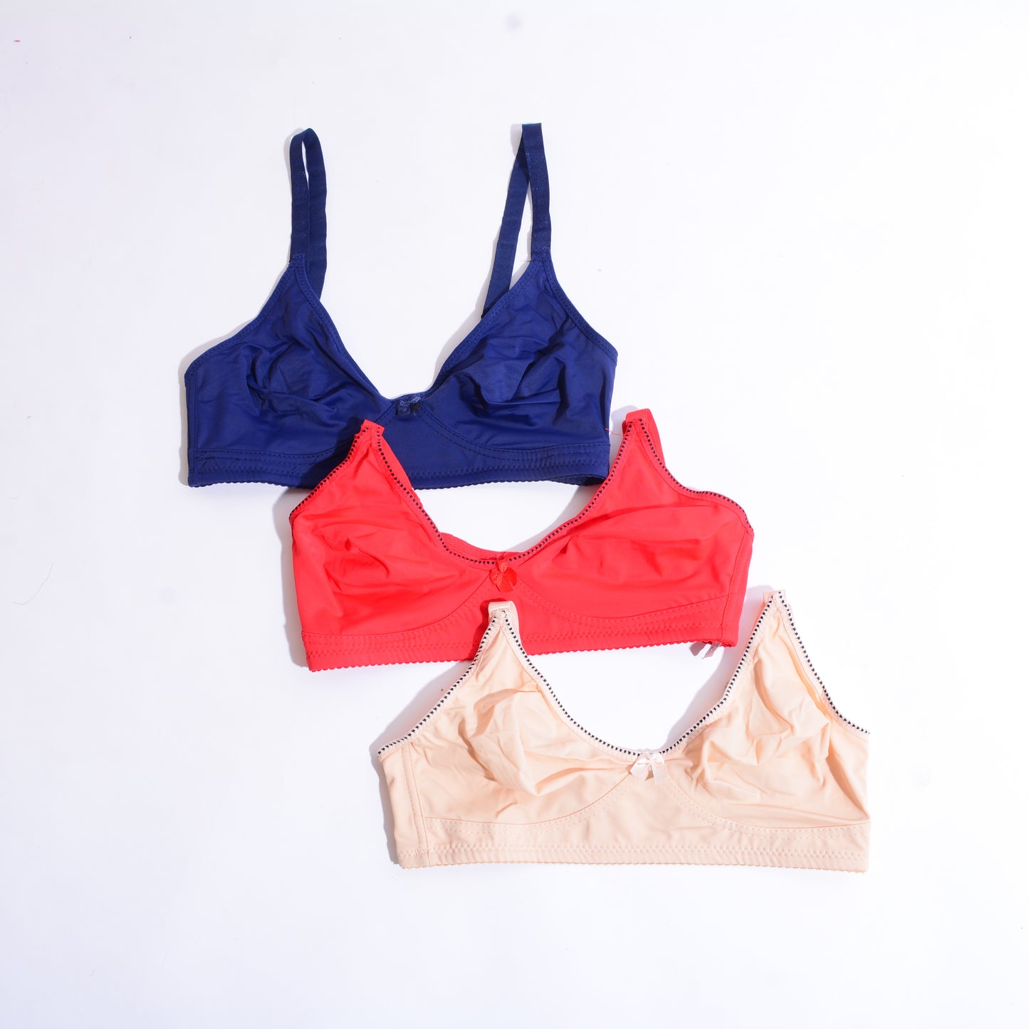 Women's Ribbon Non Padded Bra (4171)