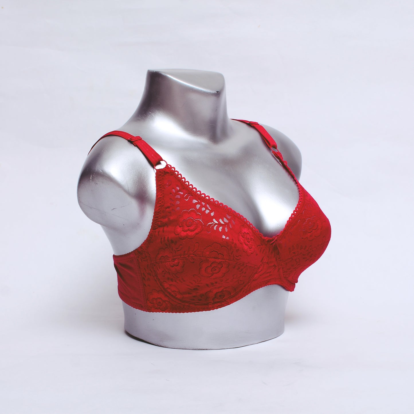 Light Padded Floral Lace Everyday Bra (6112)
