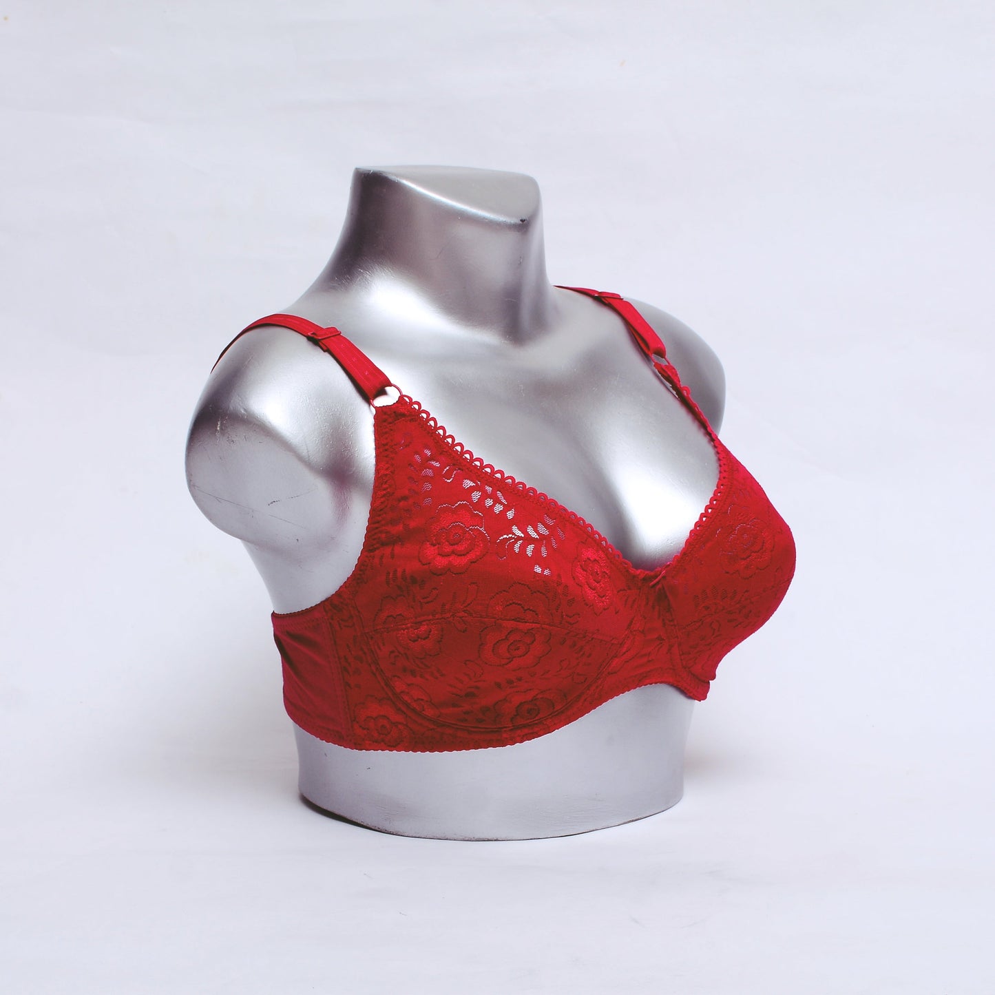 Light Padded Floral Lace Everyday Bra (SS-022)