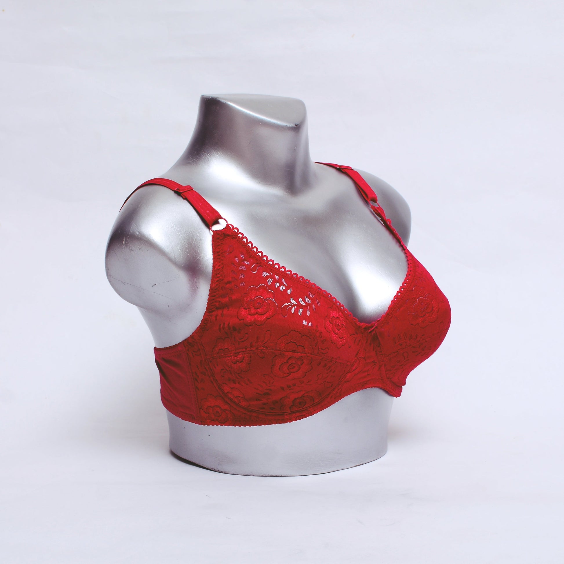 Light Padded Floral Lace Everyday Bra (SS-022)