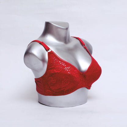 Light Padded Floral Lace Everyday Bra (SS-022)