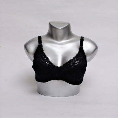 Light Padded Floral Lace Everyday Bra (SS-022)