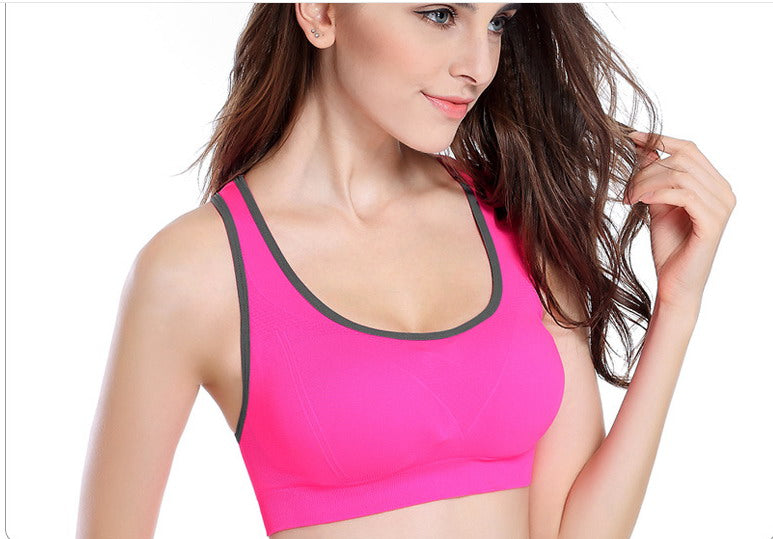 Women Seamless Comfortable Push Up Sport Bra (5214)