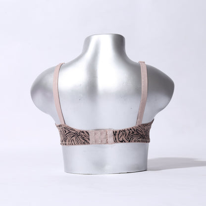 Galaxy tiger print non padded bra 1002 view 8