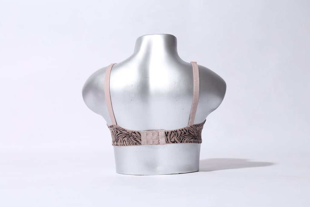 Galaxy Non Padded Tiger Print Bra (Pack Of 3) - The Women Wears