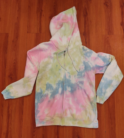 Shibori Tie Dye Hoodie product view 1