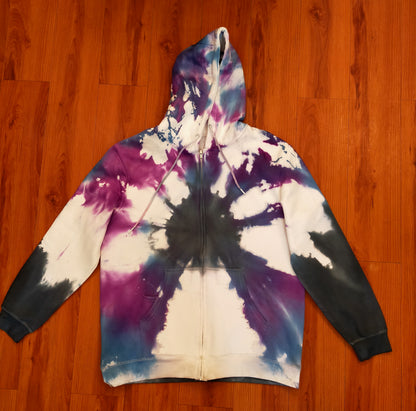 Shibori Tie Dye Hoodie product view 3