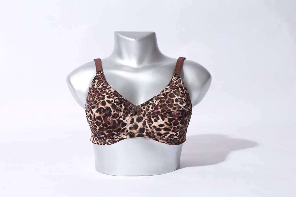 Galaxy Non Padded Tiger Print Bra (Pack Of 3) - The Women Wears