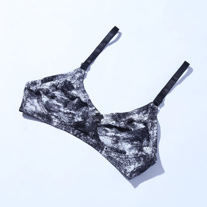 Galaxy Non Padded & Non Wired Marble Print Bra (1015) - The Women Wears
