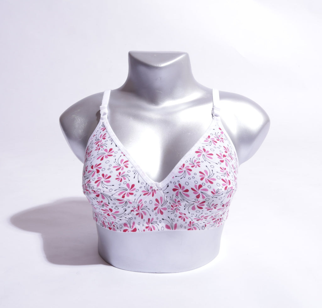 COMFORTABLE BREATHABLE NON PADDED GALAXY BRA (869) - The Women Wears