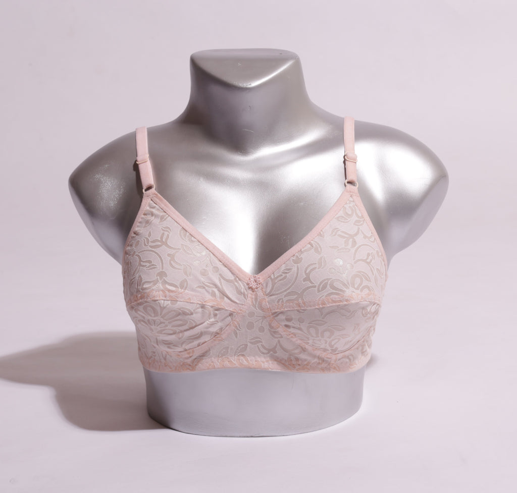 COMFORTABLE BREATHABLE NON PADED GALAXY BRA (851) - The Women Wears