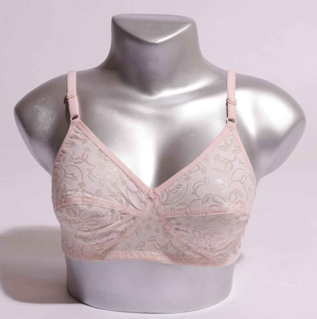 COMFORTABLE BREATHABLE NON PADED GALAXY BRA (851) - The Women Wears