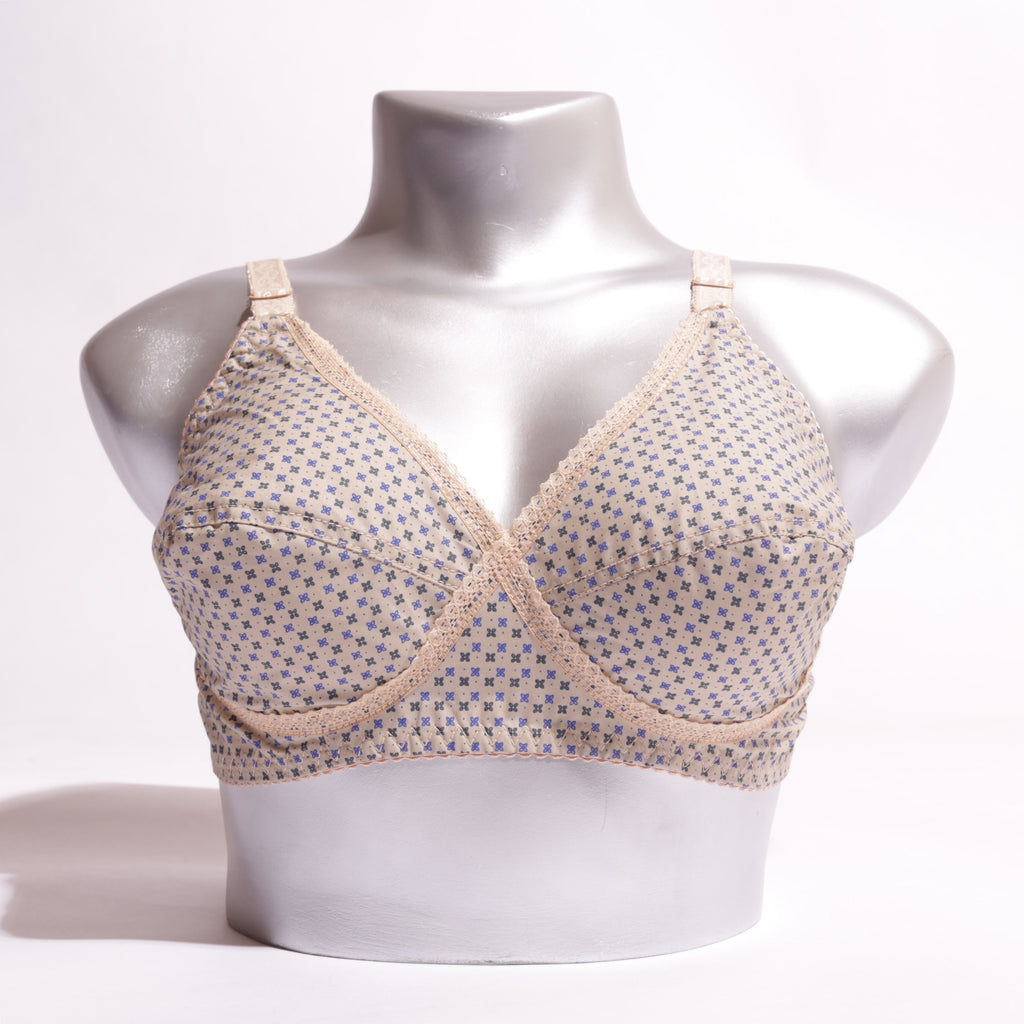 COMFORTABLE BREATHABLE NON PADED GALAXY BRA(893) - The Women Wears