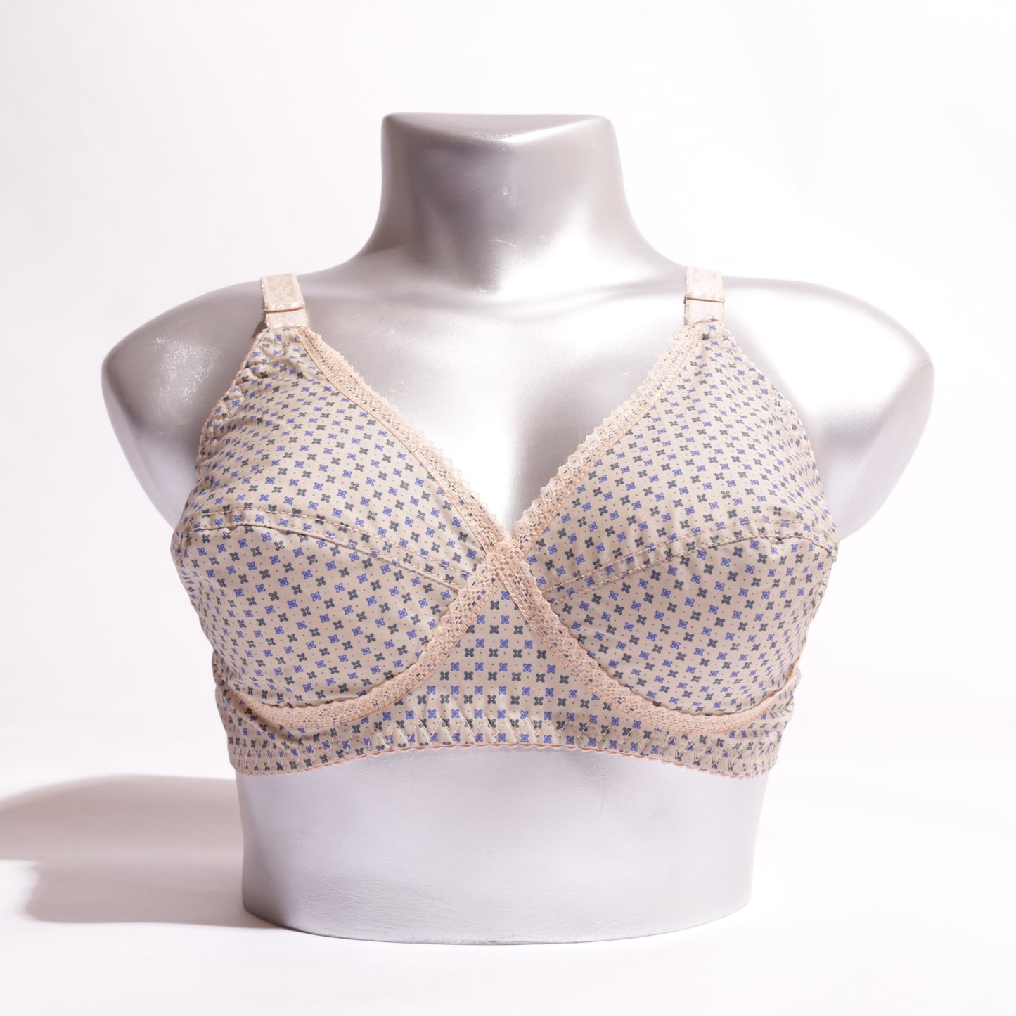 COMFORTABLE BREATHABLE NON PADED GALAXY BRA(893) - The Women Wears
