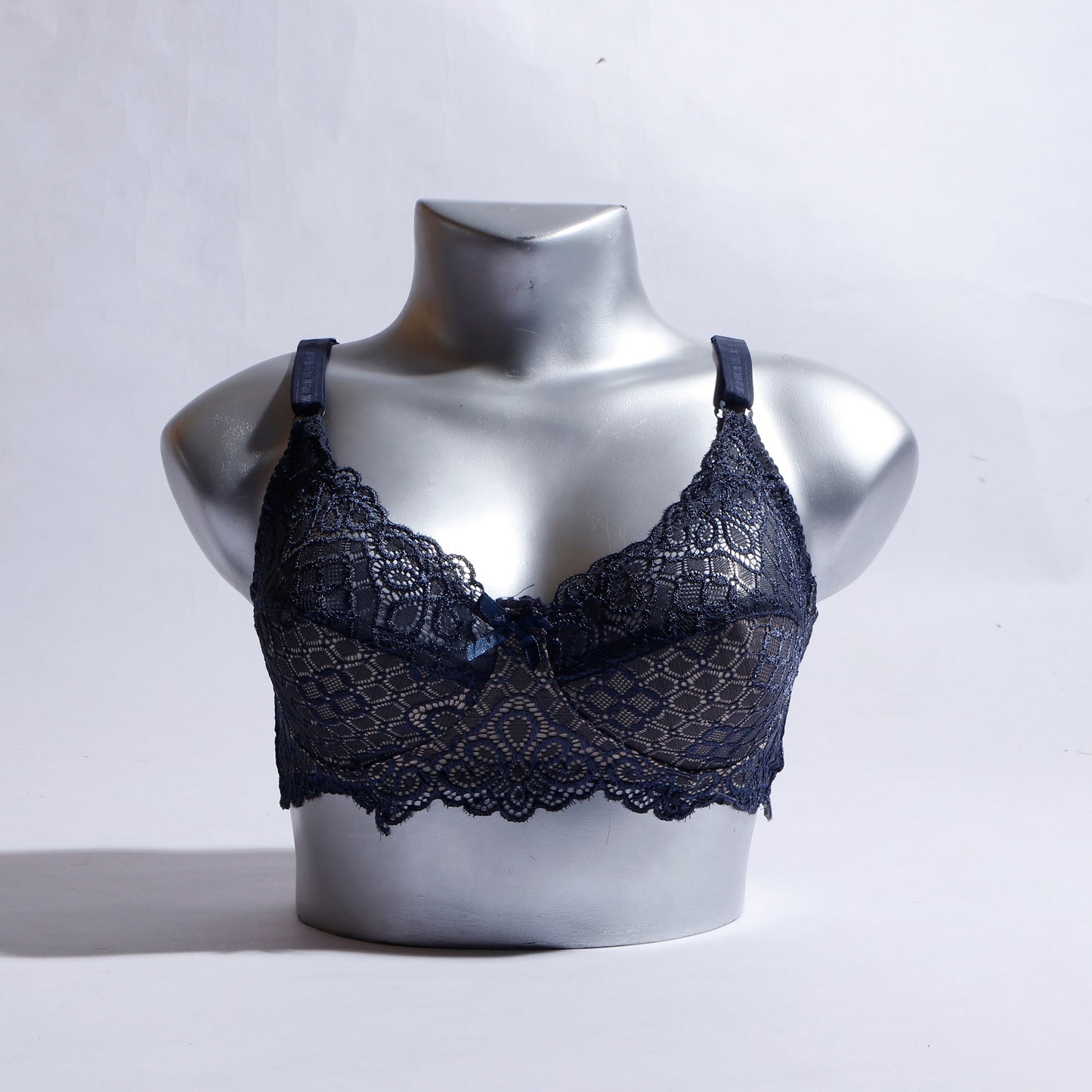 Pack of 3 Luxurious Emroidered Non paded bra NP-1359 - The Women Wears