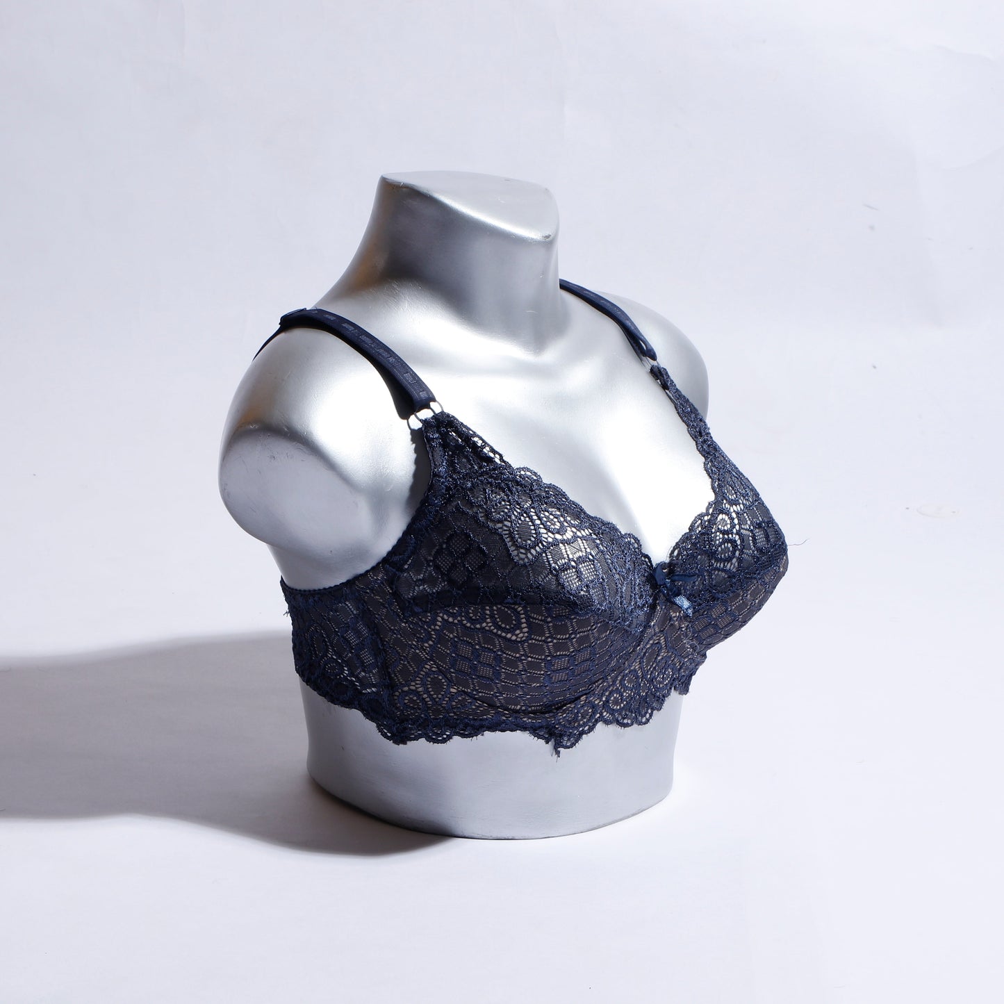 Pack of 3 Luxurious Emroidered Non paded bra NP-1359 - The Women Wears