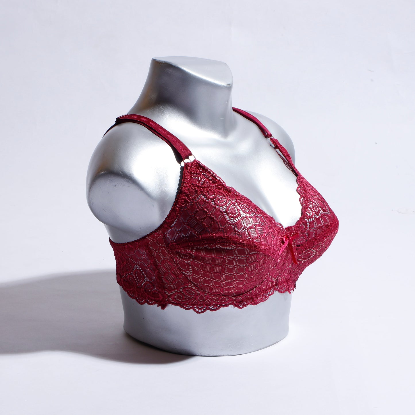 Pack of 3 Luxurious Emroidered Non paded bra NP-1359 - The Women Wears