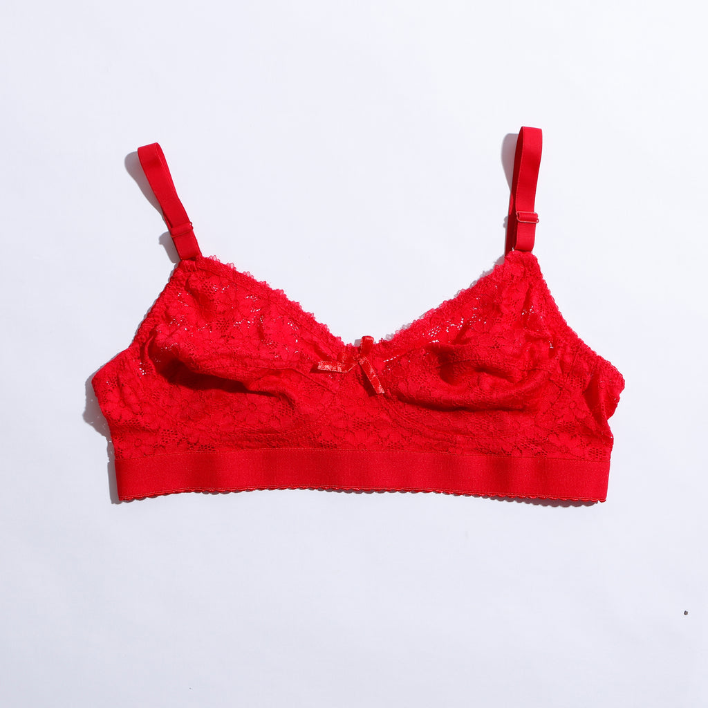 Galaxy Lace Breathable Non Padded Bra - NP1364 - The Women Wears