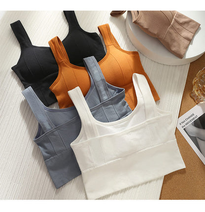 Women's Top Anti-sweat Fitness Gym Bra (6985)