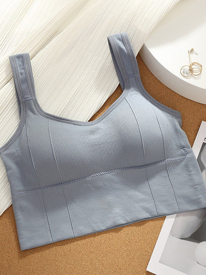 Women's Top Anti-sweat Fitness Gym Bra (6985)
