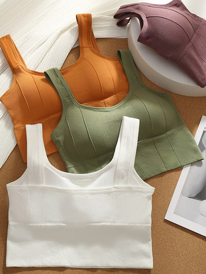 Women's Top Anti-sweat Fitness Gym Bra (6985)